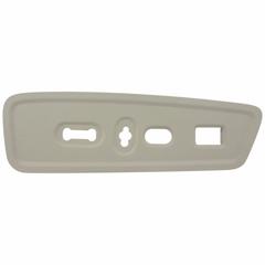 Power Seat Switch Bezel Housing - Left, Front