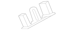 Plate Door Lock Striker