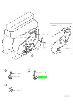 CLAMP,FUEL LINE 1