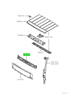 PANEL,WINDSHIELD,UPR 1