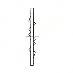 Lockwasher 5/16 Inch Internal Tooth Steel Zinc Plated