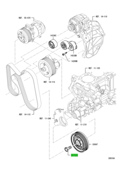 SCREW,CRANKSHAFT 1