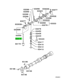 PUSH ROD,ROCKER ARM 1