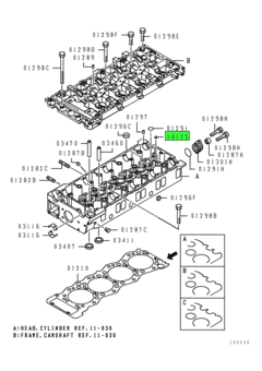 GASKET,THERMOSTAT WATER HOSE FITTING 1