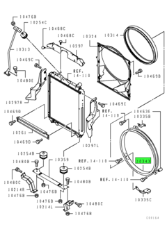 RING,RADIATOR FAN SHROUD 1