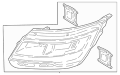 Lamp Composite Headlight - Right, Front