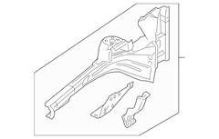 Fender Apron - Left, Front
