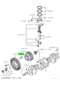 STUD,CRANKSHAFT PULLEY 1