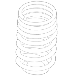 Coil Spring - Left, Rear (LWB Van, Series 500V/510V)