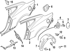COUPE Filler seal (CONVERTIBLE, Coupe)