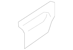 Cargo Cover Cap Tie Down Hook - Left, Right