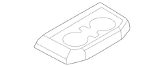 Console Trim Panel Cup Holder
