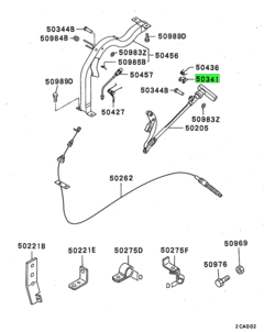 PAWL,PARKING BRAKE LEVER 1