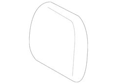Seat Headrest Cover - Rear