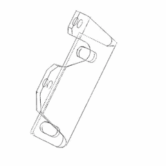Rear Support Bracket for Air Compressor - S60 14L