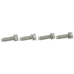 Hex Head Bolt And Washer - 1/2, Front, Back