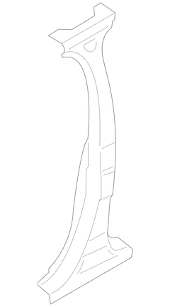 Body B-Pillar Reinforcement - Left, Inner, Center