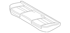 Seat Cover Cushion - Rear
