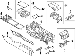 Armrest Console (Premier, SELect)