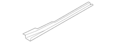 Sidemember Extension Floor Side Rail Reinforcement - Left, Front