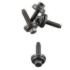 Hex Head Bolt Connector - M6 x 19MM, Front