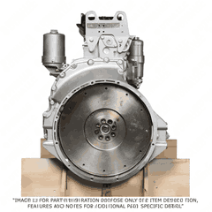 Remanufactured Long Block MBE906 EPA98 No EGR with 2-Flywheel Housing