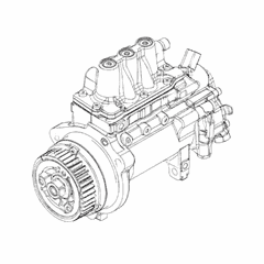 High-Pressure Pump Hexagon Nut