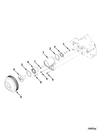 3913433 Cummins | Fan Support | Source One Parts Center