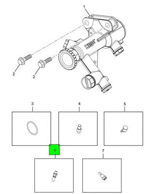 62981300458 Navistar International | Threaded Union | Source One Parts ...