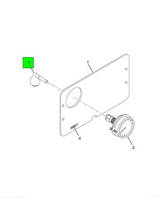 2024440C1 Navistar International | FITTING ELBOW QUICK CONNECT 1/4 TUBE ...