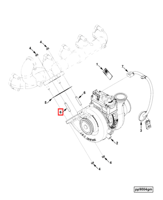 5286984 Cummins | Double End Collar Stud | Source One Parts Center