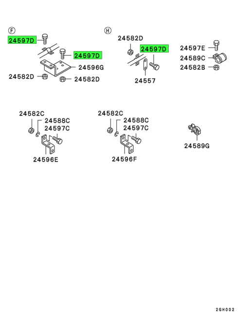 MF300841 Mitsubishi FUSO | Connecting Bolt for Transmission