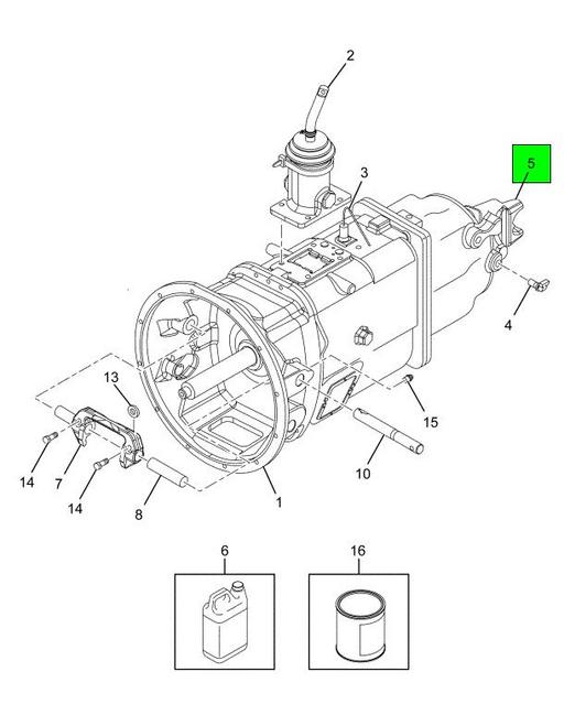 2607602C1 Navistar International | FLANGE END YOKE SPL90