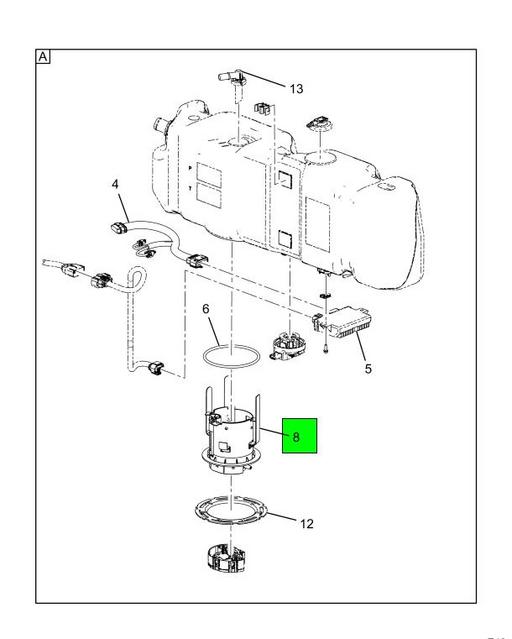 最新最全の | International Navistar 2520490C2 SENSOR ASSEMBLY PUMP AND パーツ