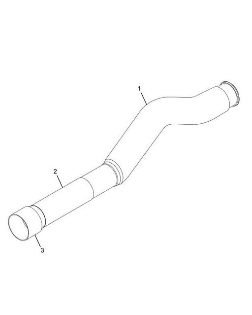 3997059C1 | Genuine Navistar International® PIPE TURBOCHARGER INSULATED  ASSEMBLY