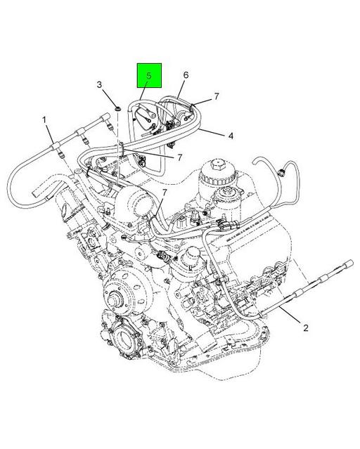 1881967C92 | Genuine Navistar International® HARNESS ENGINE SENSOR