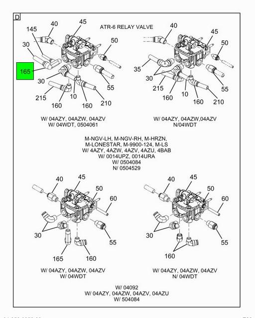 3517676C1 Navistar International | FITTING ELBOW QUICK