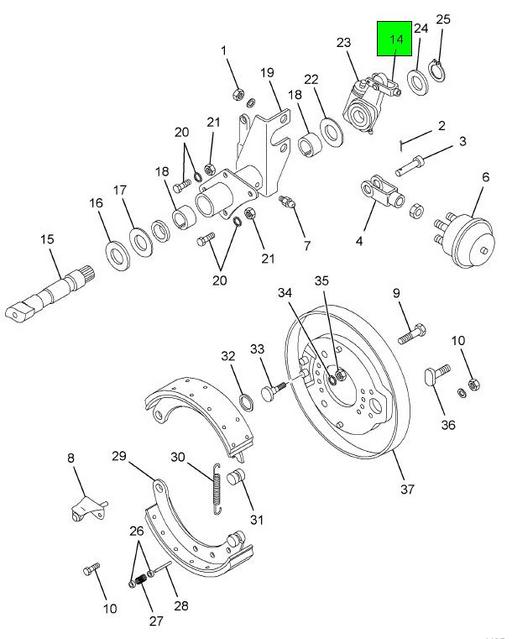 2024772C1 | Genuine Navistar International® CLIP SPRING TYPE - 100 Pack