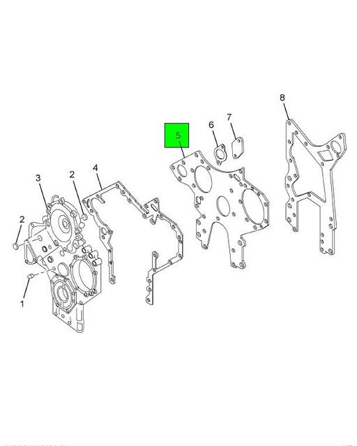 なかしん 1813963C1 Navistar International | PLATE CAMSHAFT BEARING