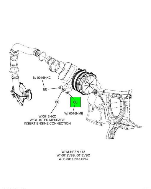 4258585C91 Navistar International | GAUGEAIR CLEANER IND