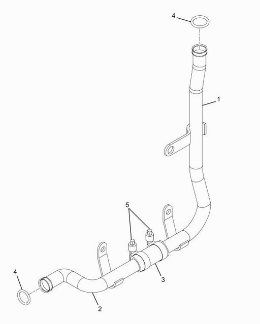 1888672C96 Navistar International | TUBE ASSEMBLY COOLANT