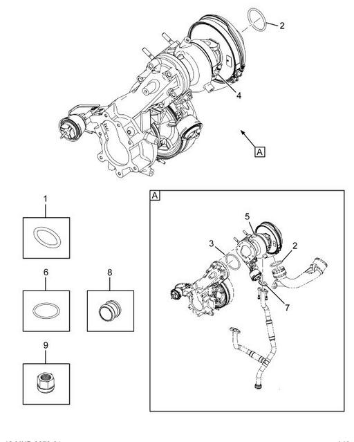 5011060R92 Navistar International | TRBOCHGRREMAN KIT TURBO