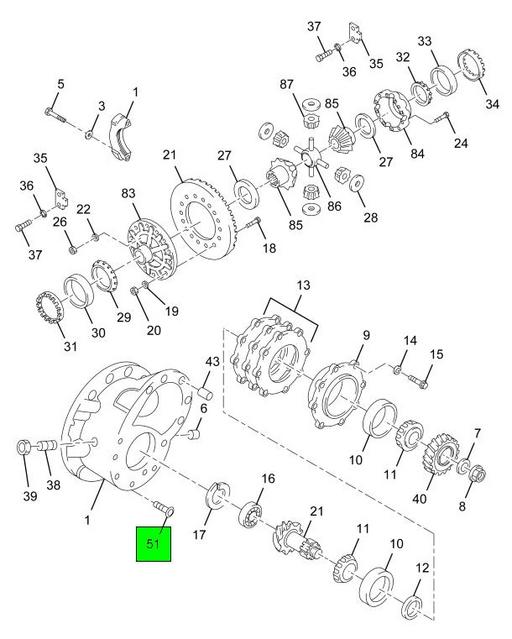 1670482C1 Navistar International | SCREEN OIL FILTER - 2