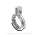 Profile Clamp, Single Strap for One Pipe