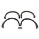 Bushwacker Preassembled Pocket Style Textured Black Satin Fender Flare