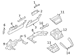 Panel Instrument <br>Instrument Cover Side - Front, Lower