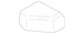 Running Board End Cap Cover - Left, Front