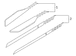 Hood Decal Wheel Arch molding Graphics - Front (Sport)