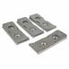 Bumper Cover Reinforcement Beam Bracket Impact Bar Nut - M16, Rear