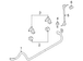 Suspension Stabilizer Bar Roll - Front